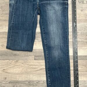 Blue Straight Leg Jeans